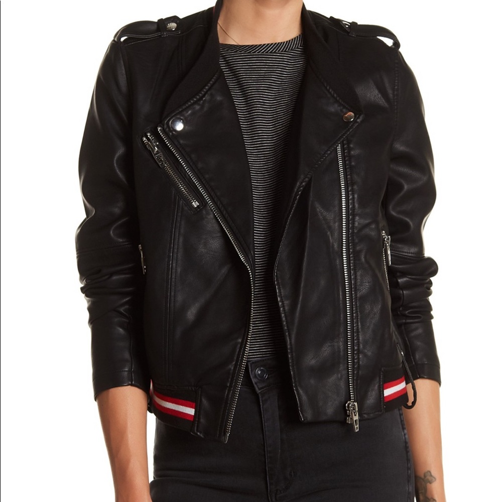 BlankNyc Frisky Business  bomber jacket NWT